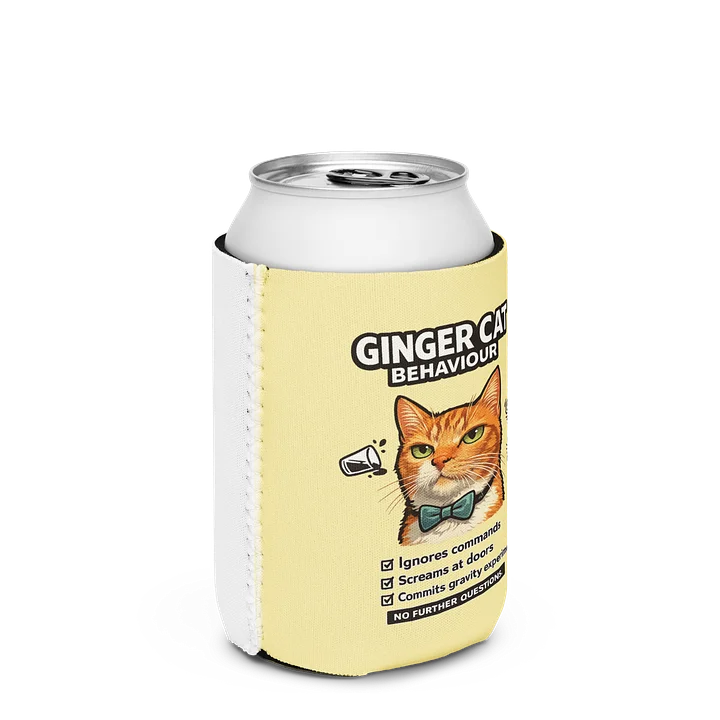 Ginger Cat Behavior Can Cooler product image (3)