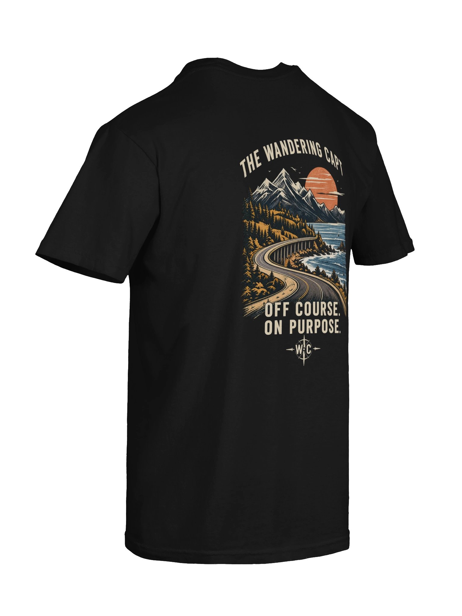 Off Course. On Purpose. Tee — The Wandering Capt product image (12)