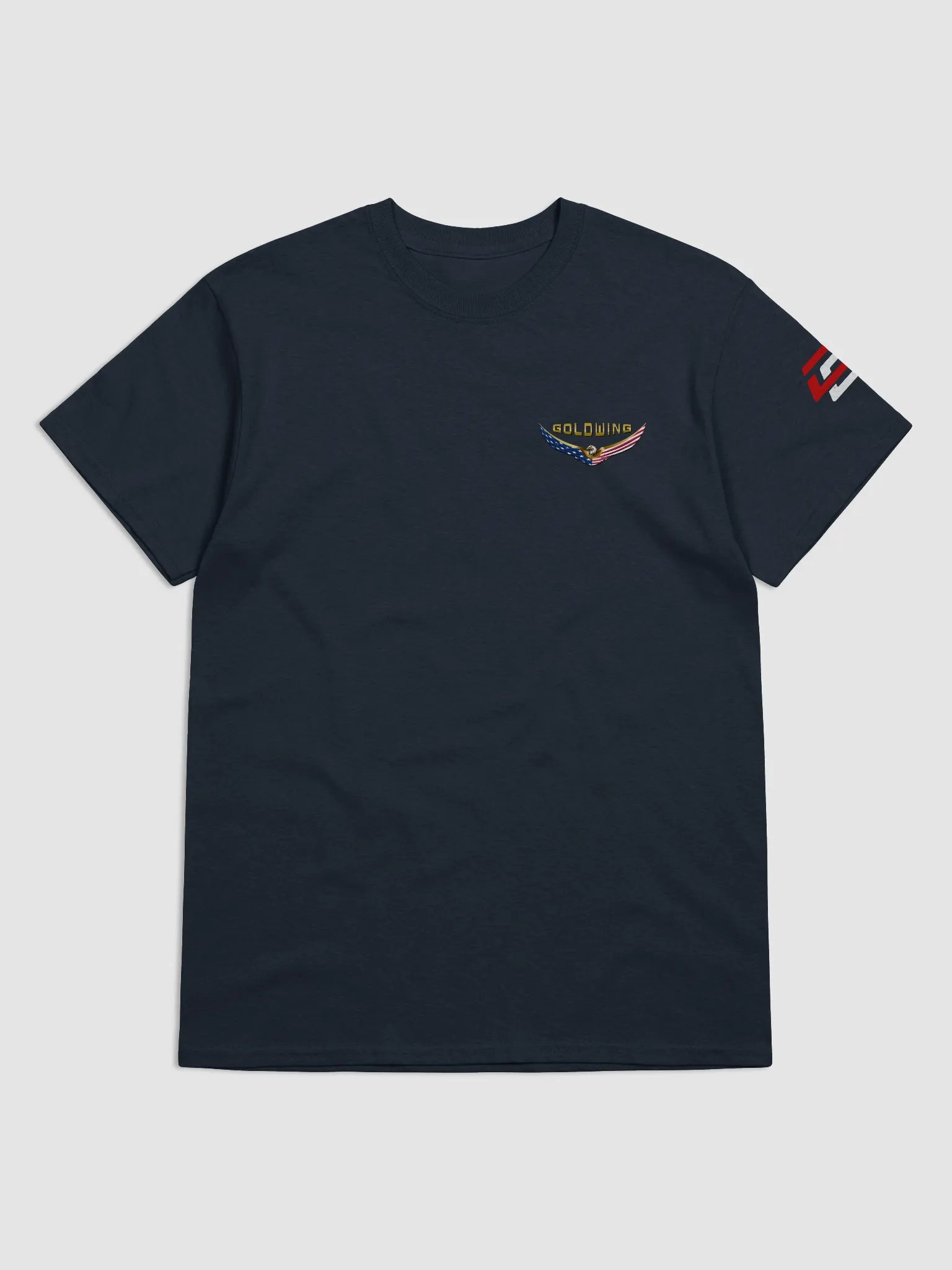 American Goldwing - Chest and Back - Dark Tee product image (1)