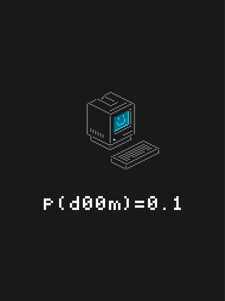 P(d00m) = 0.1 product image (2)
