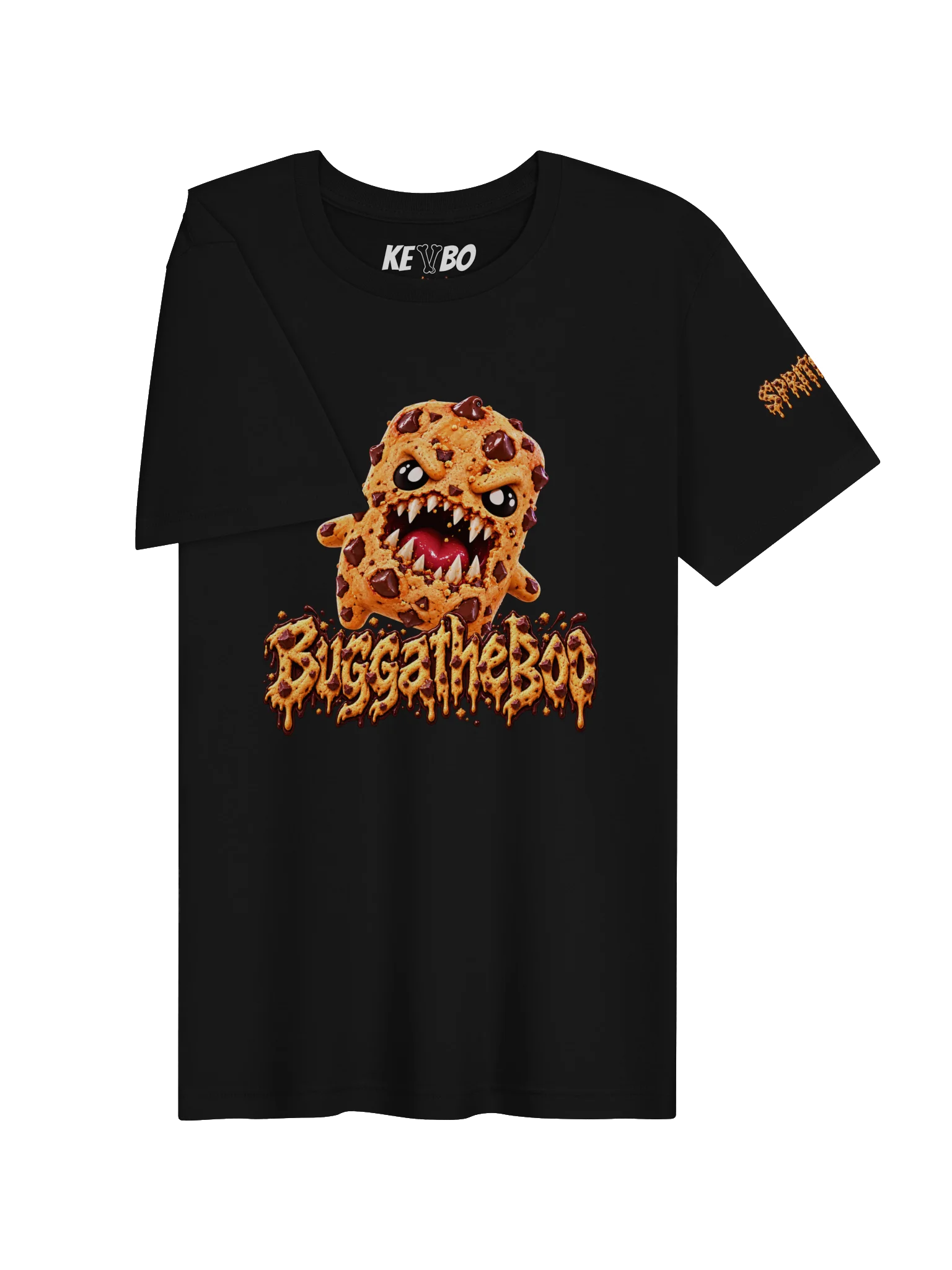 SPRITEFEST "Cookie Sprite" Black ADULT T-Shirt product image (3)