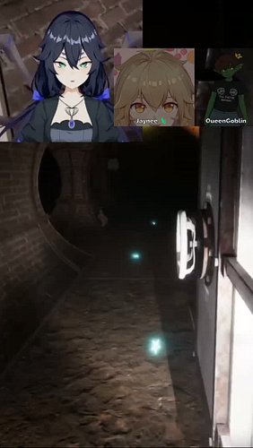 Jaynee had a strategy. The monsters took up the whole hallway anyway. @JayneeWasTaken and @queenpossumgoblin were there. Not ...