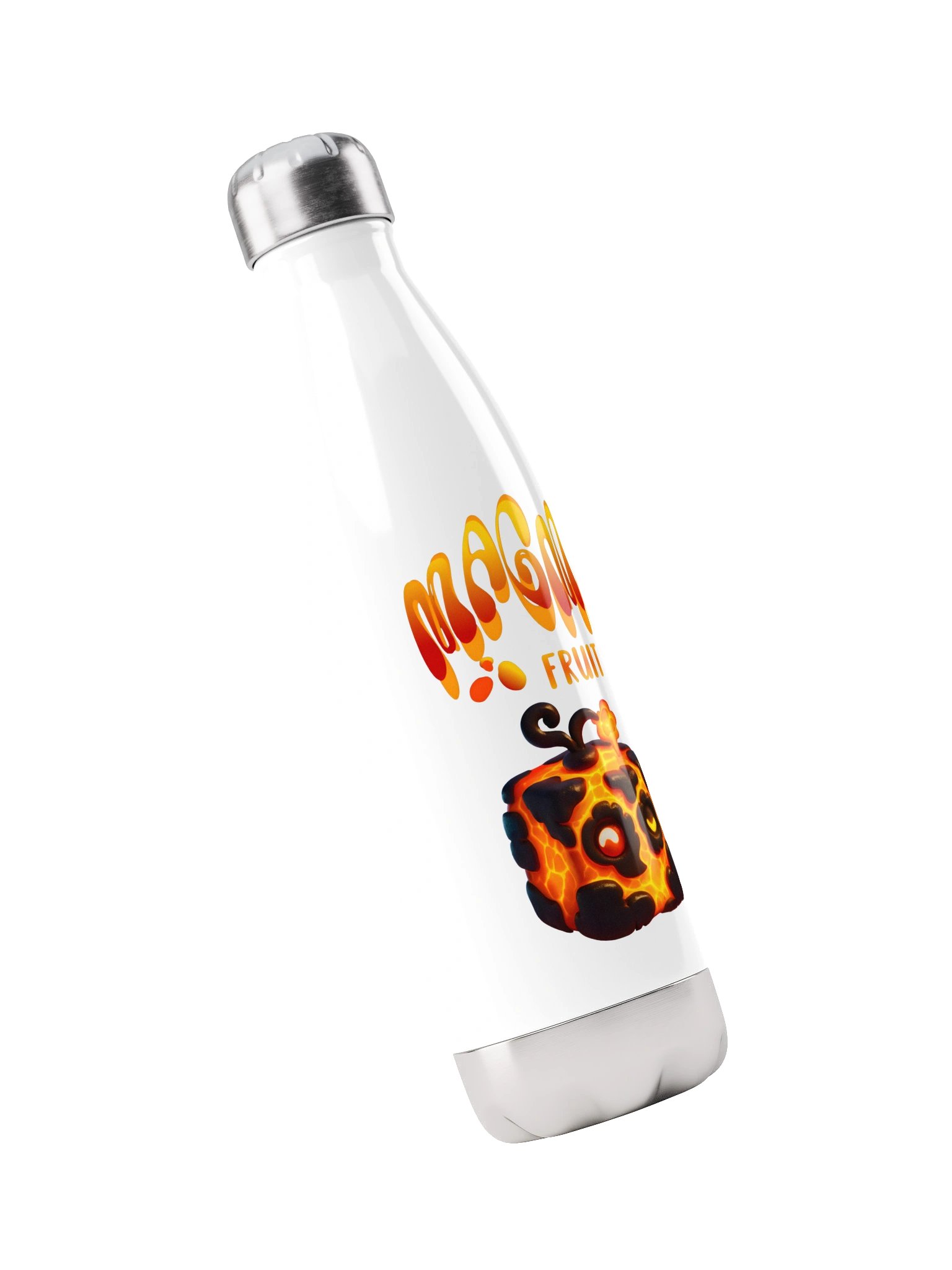 Magma Fruit Blox Fruits Gamer Stainless Steel Water Bottle Gift For Kids product image (5)