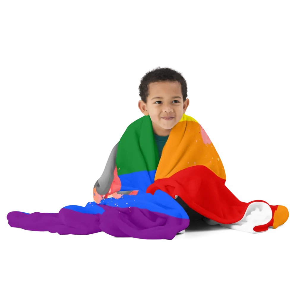 Rainbow Pride Fox Blanket (2023) product image (12)