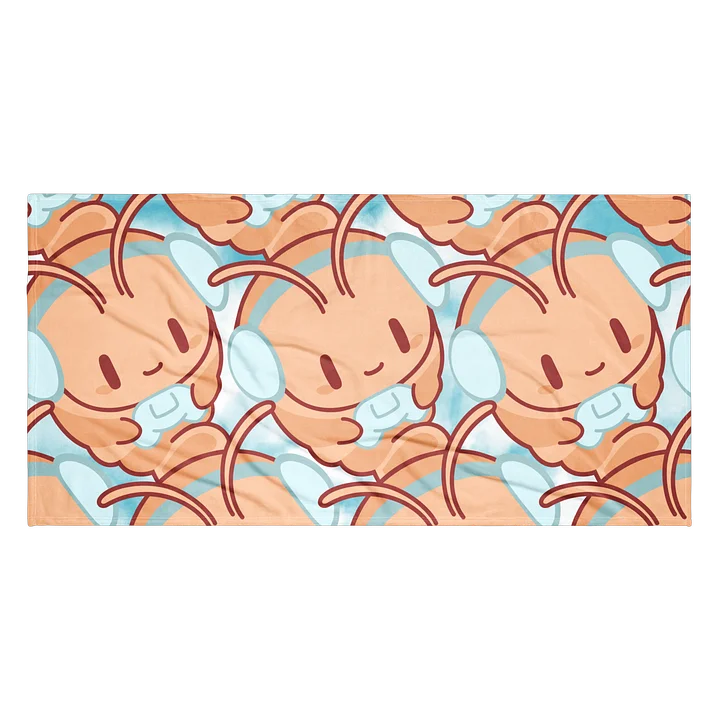 Shrimpy Gamer Beach Towel product image (2)