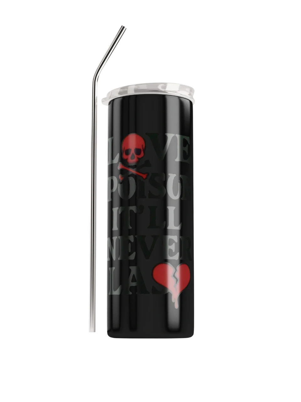 love like poison stainless steel tumbler product image (1)