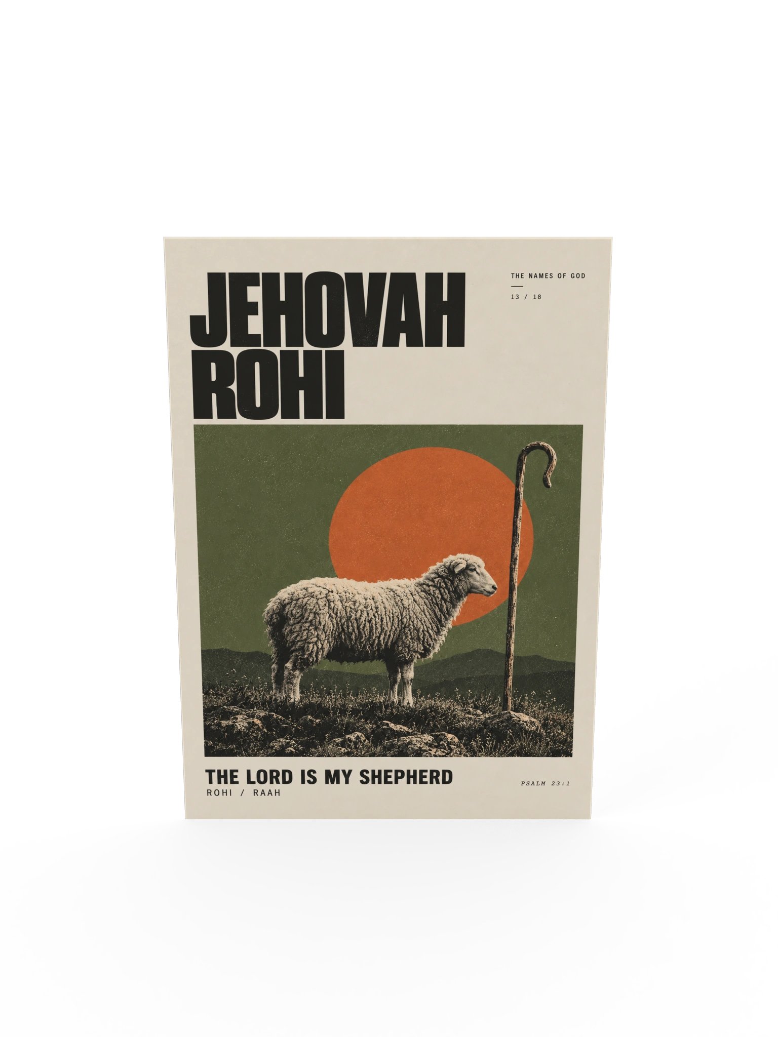 Jehovah Rohi | Names of God Art Print product image (5)