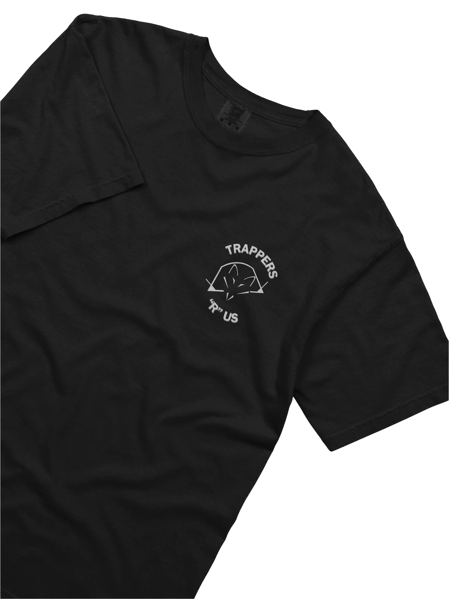Black Tee White Tight Chains Logo product image (27)