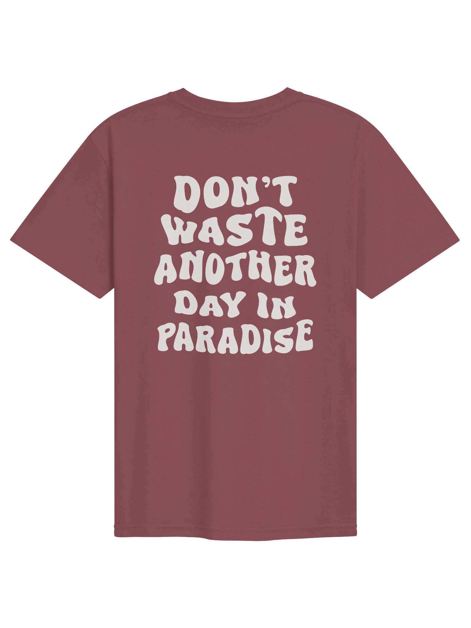 Paradise Washed Tee Brick / Moss / Espresso product image (1)