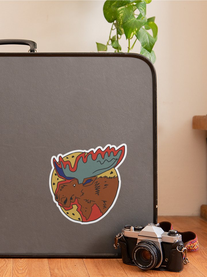 Vapormoose bubble free stickers product image (1)