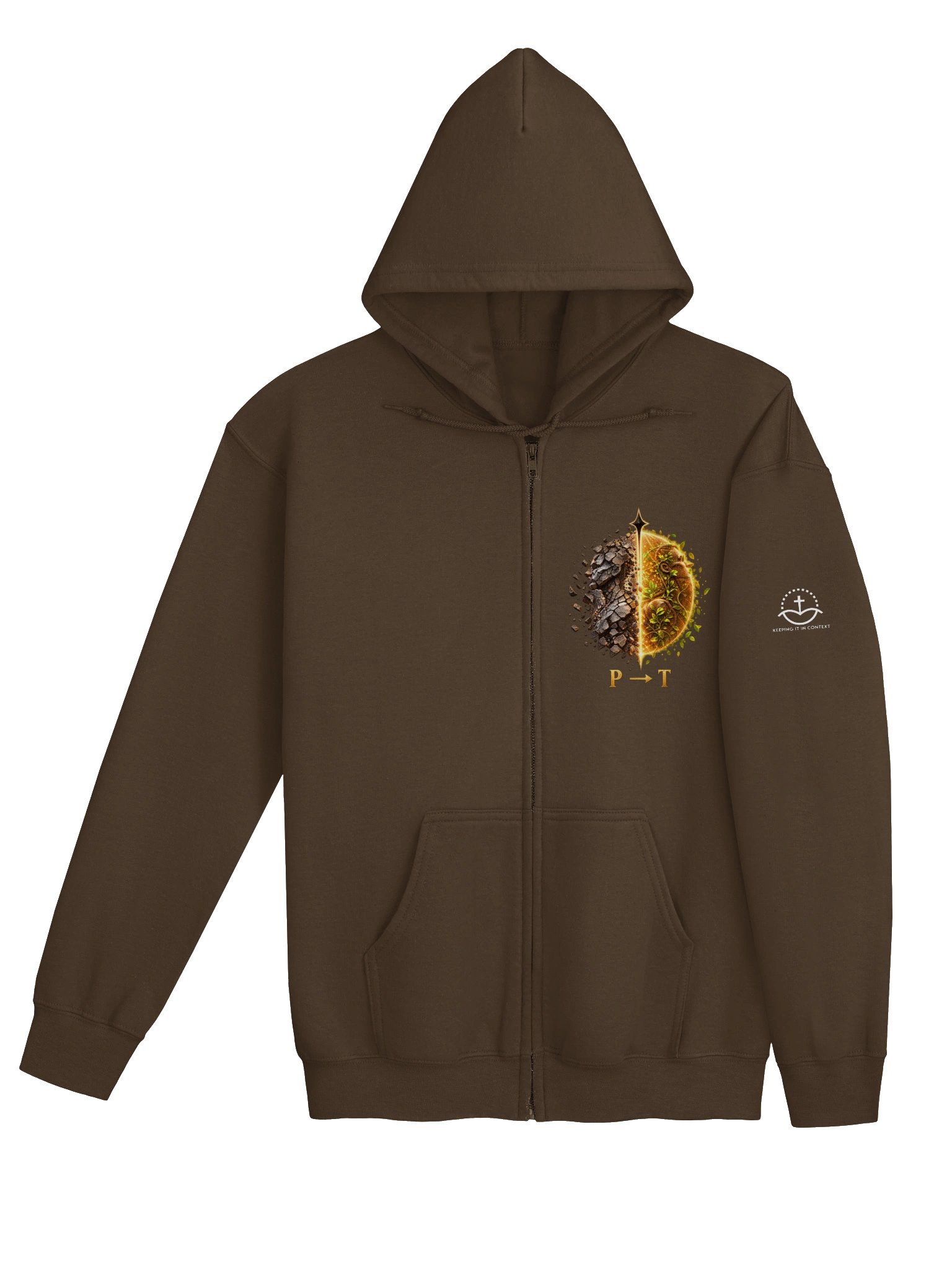 Prayer is Transformative Zip Hoodie product image (4)