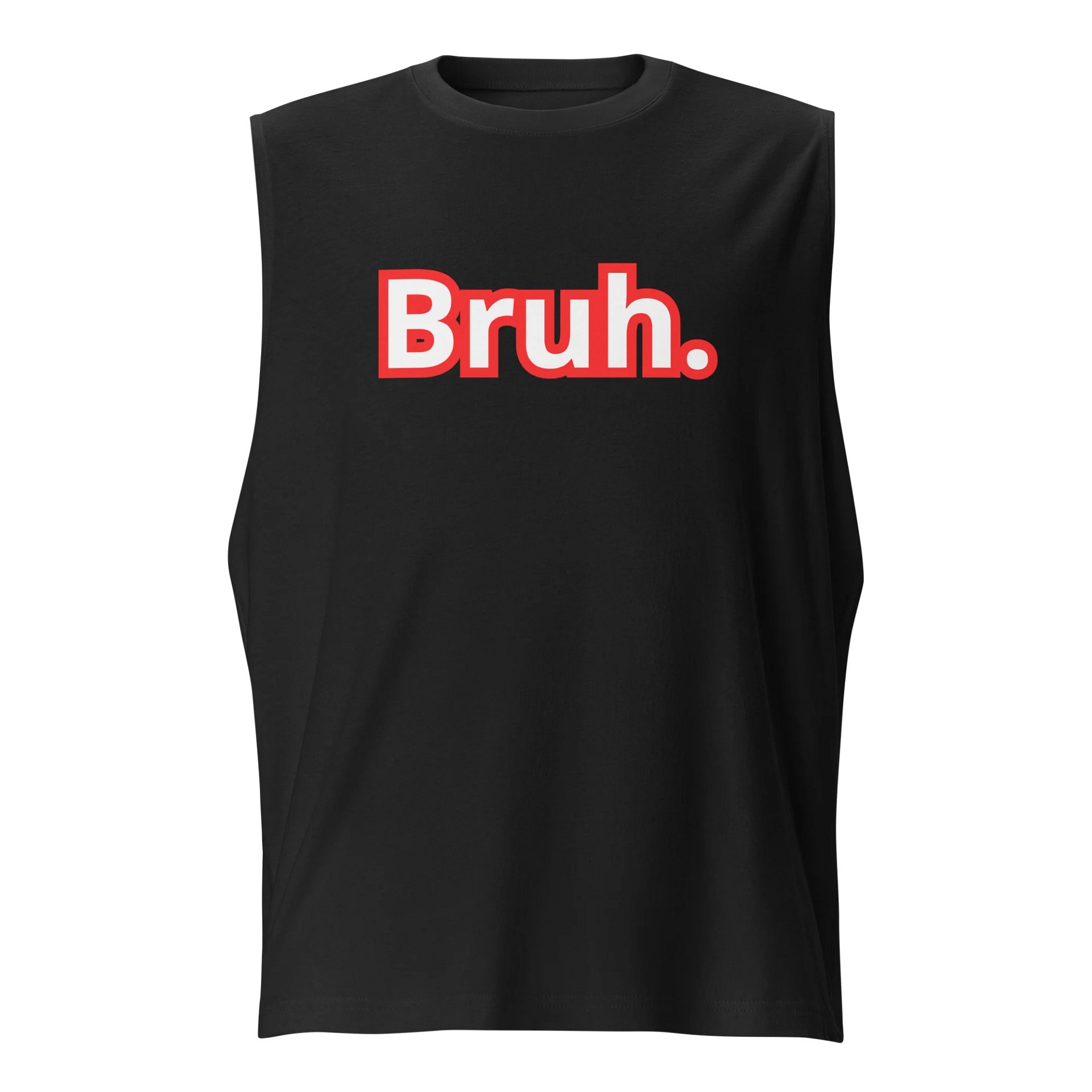 Chad's "Bruh" Muscle Tank product image (1)