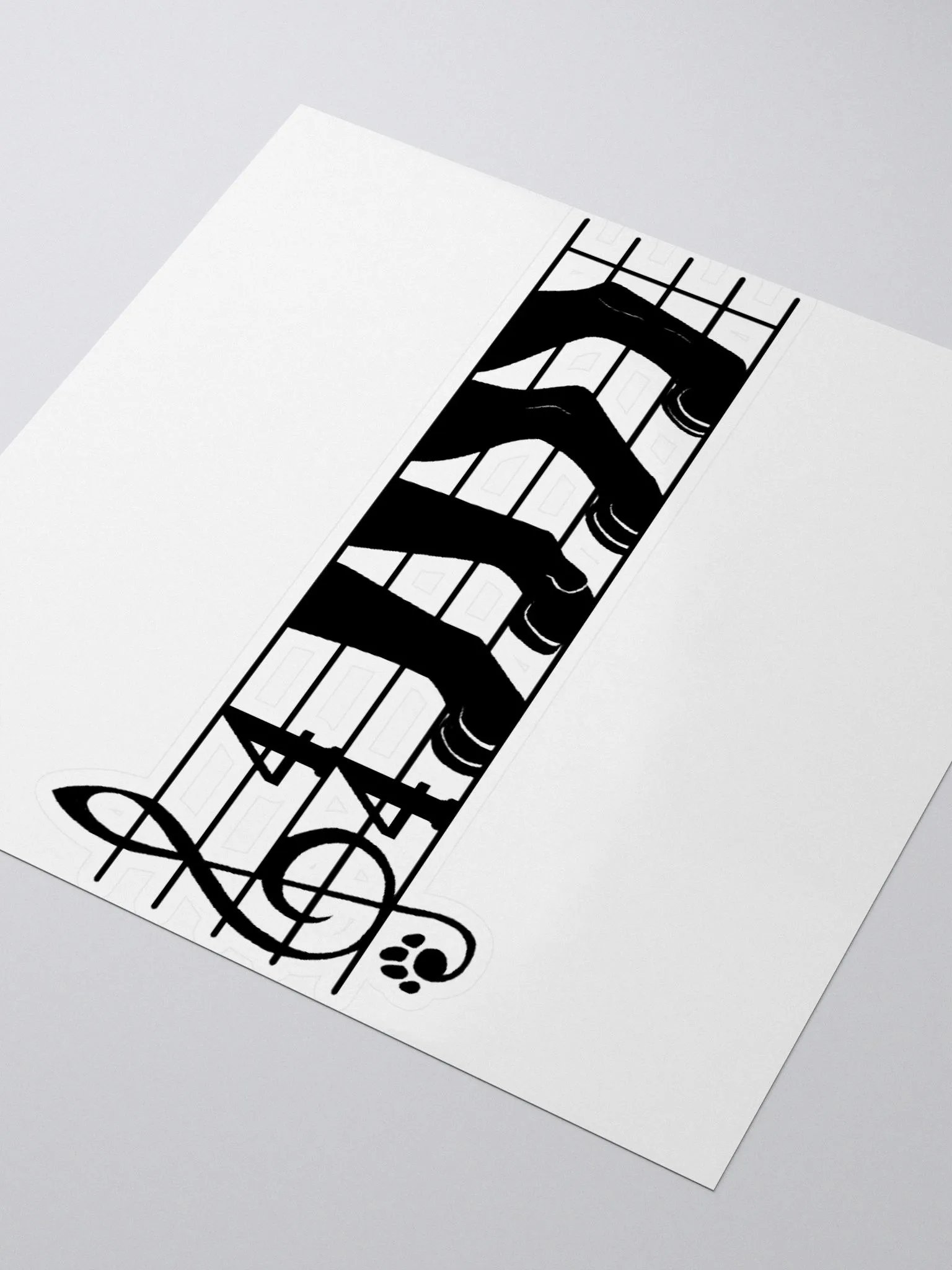 Four Four Beat Sticker! product image (3)