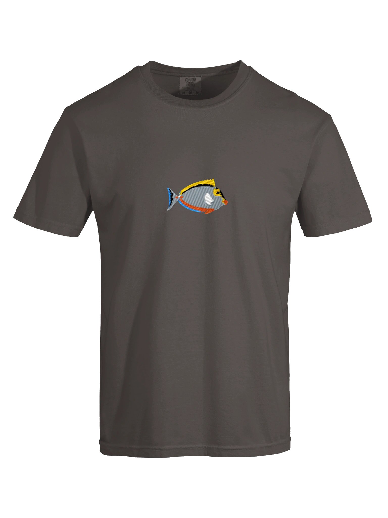 Blonde Lipstick Tang Embroidered Premium Shirt | Saltwater Reef Aquarium Fish & Marine Life Apparel product image (21)