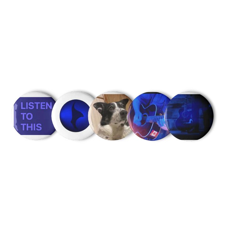 LISTEN TO THIS - Pin Button Set product image (3)