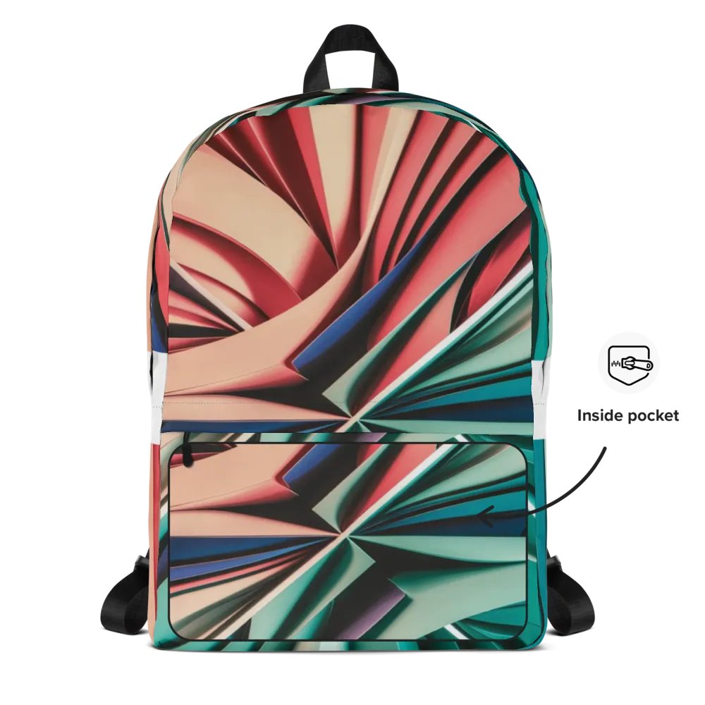 Graphic Grove Abstract All-Over Print Backpack - Vibrant and Stylish product image (6)