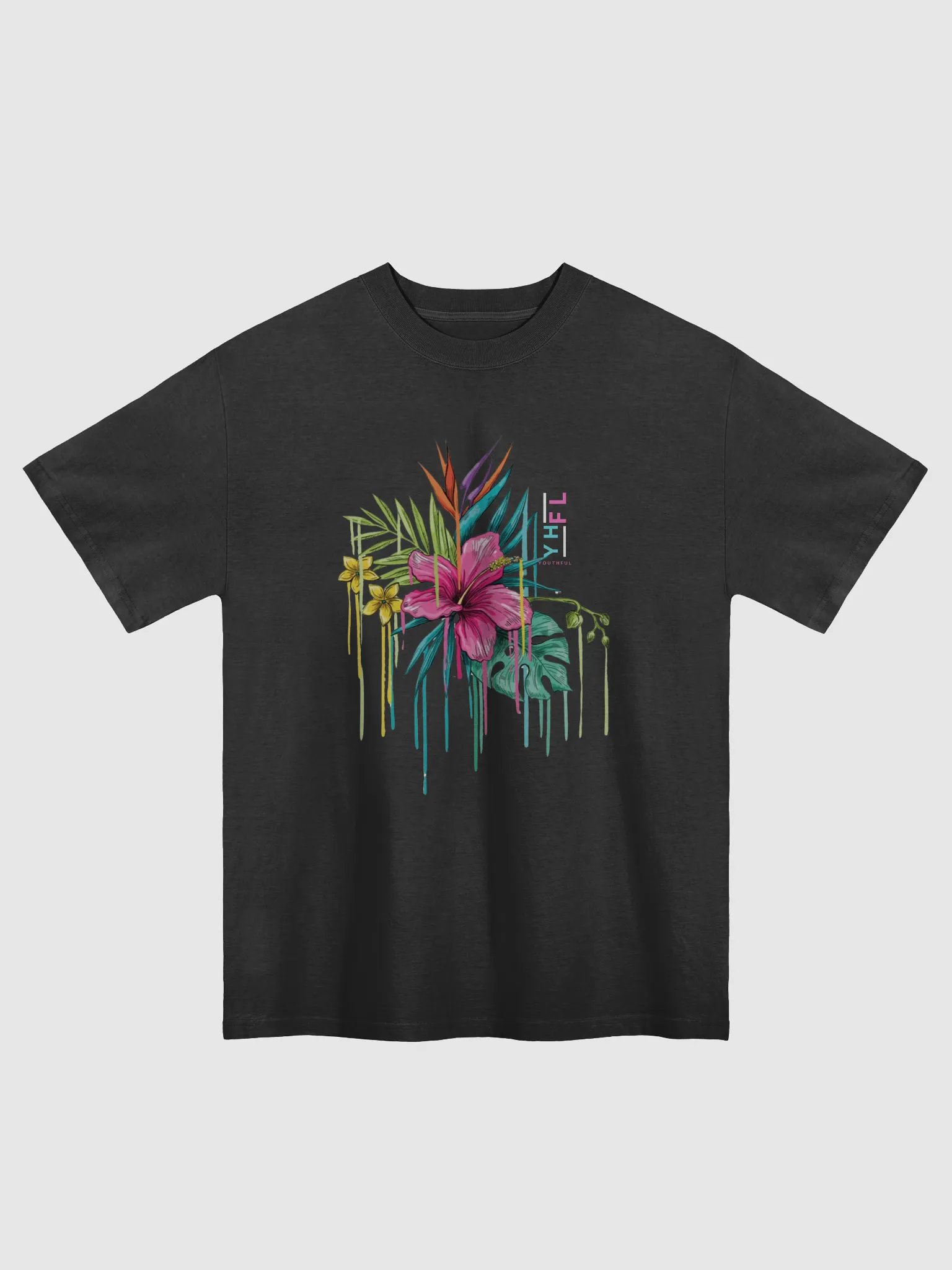Tropical Blossom Oversized Tee product image (1)
