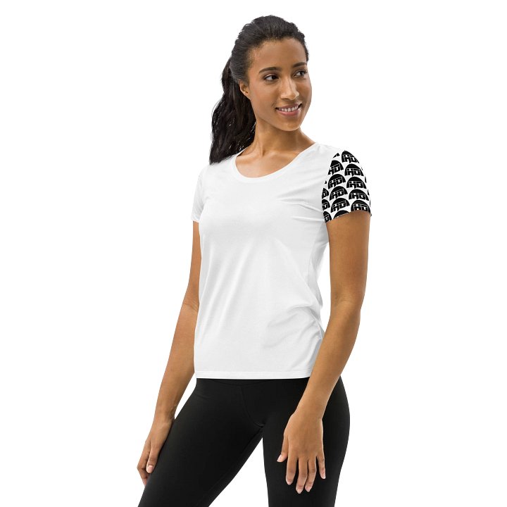 HD Logo Pattern Women's Athletic T-Shirt product image (1)