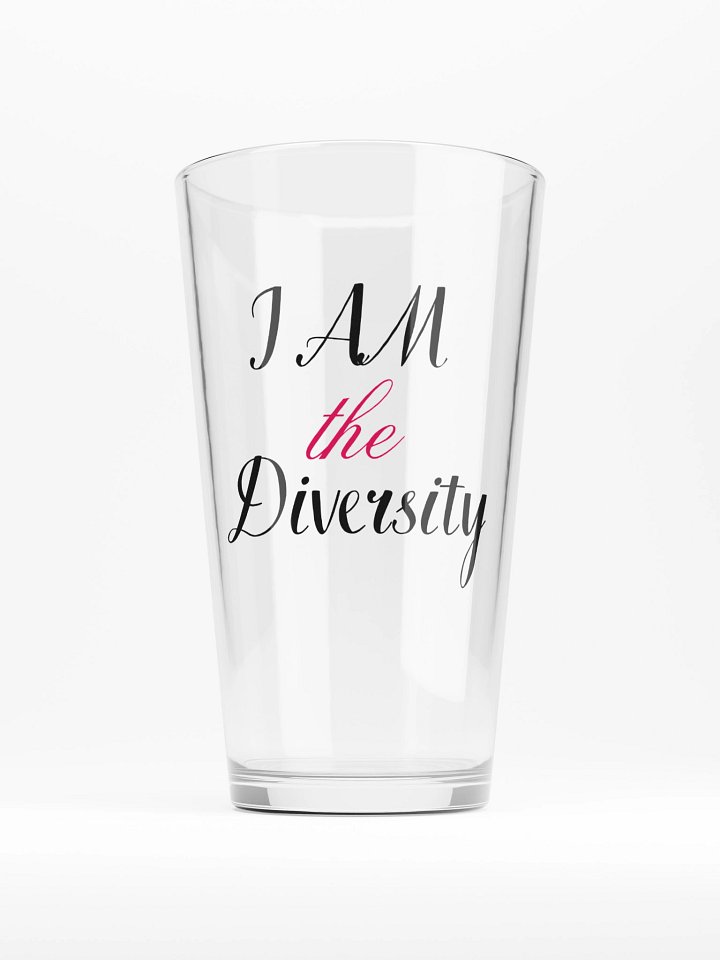 I AM the Diversity Shaker Pint Glass product image (1)