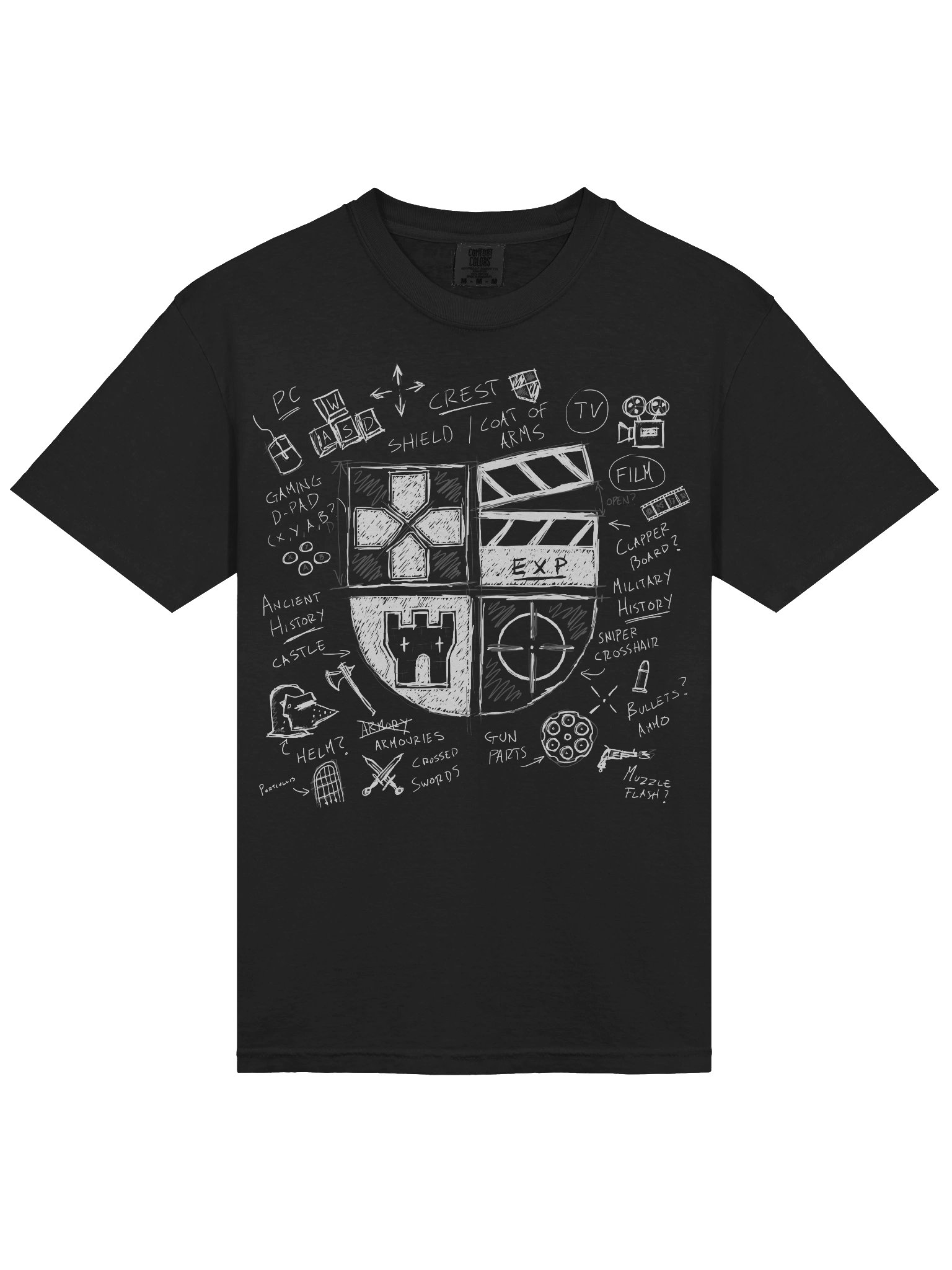 EXP Birthday Logo Sketch T-Shirt product image (3)