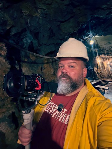 Shooting a spooky story for Halloween I’m so stoked about. We’re searching for the body of a miner who died between a skip an...