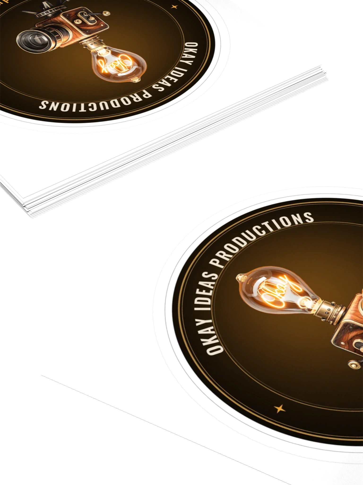 The Hours She Broke — Okay Ideas Camera Badge Sticker product image (4)