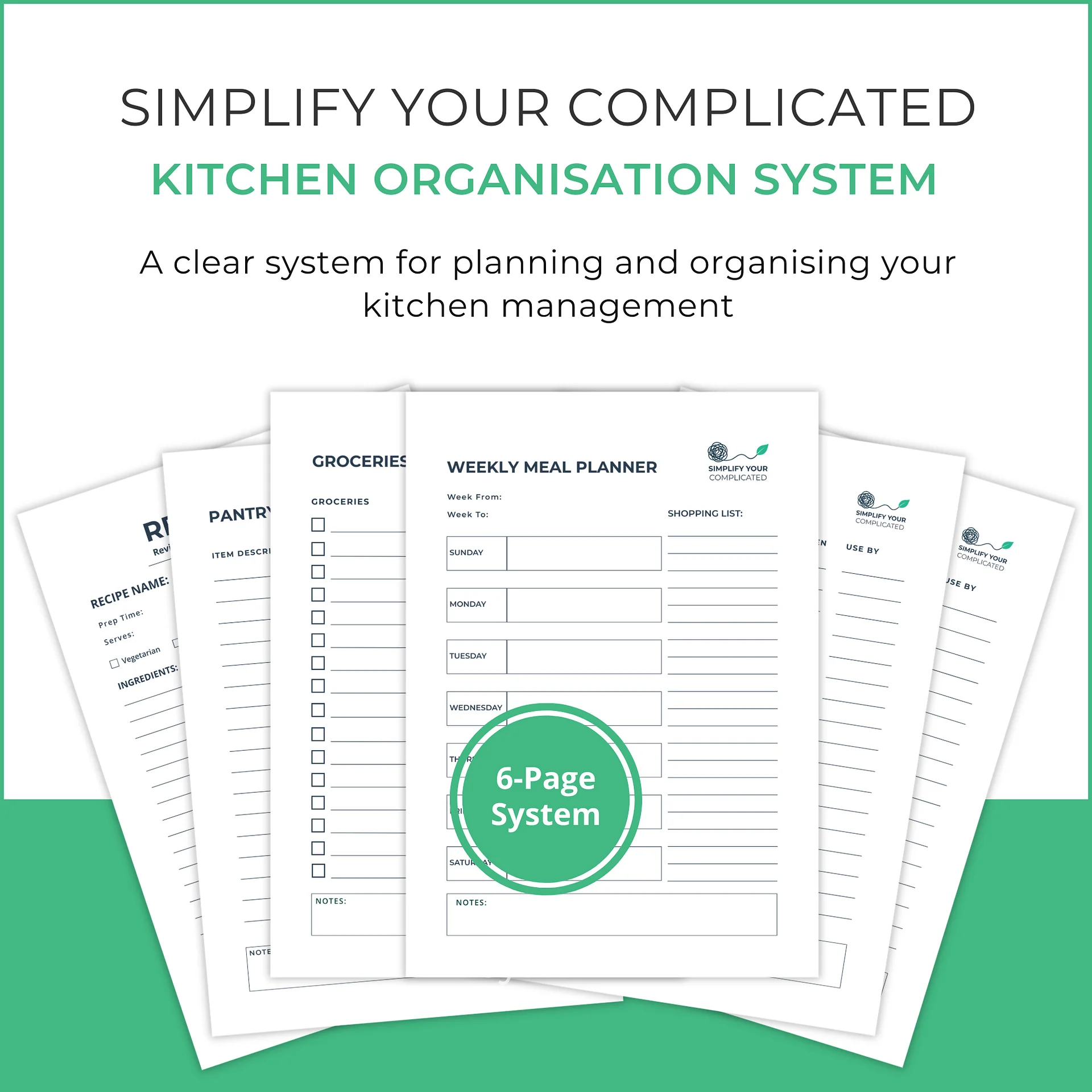 Kitchen Organisation System product image (1)