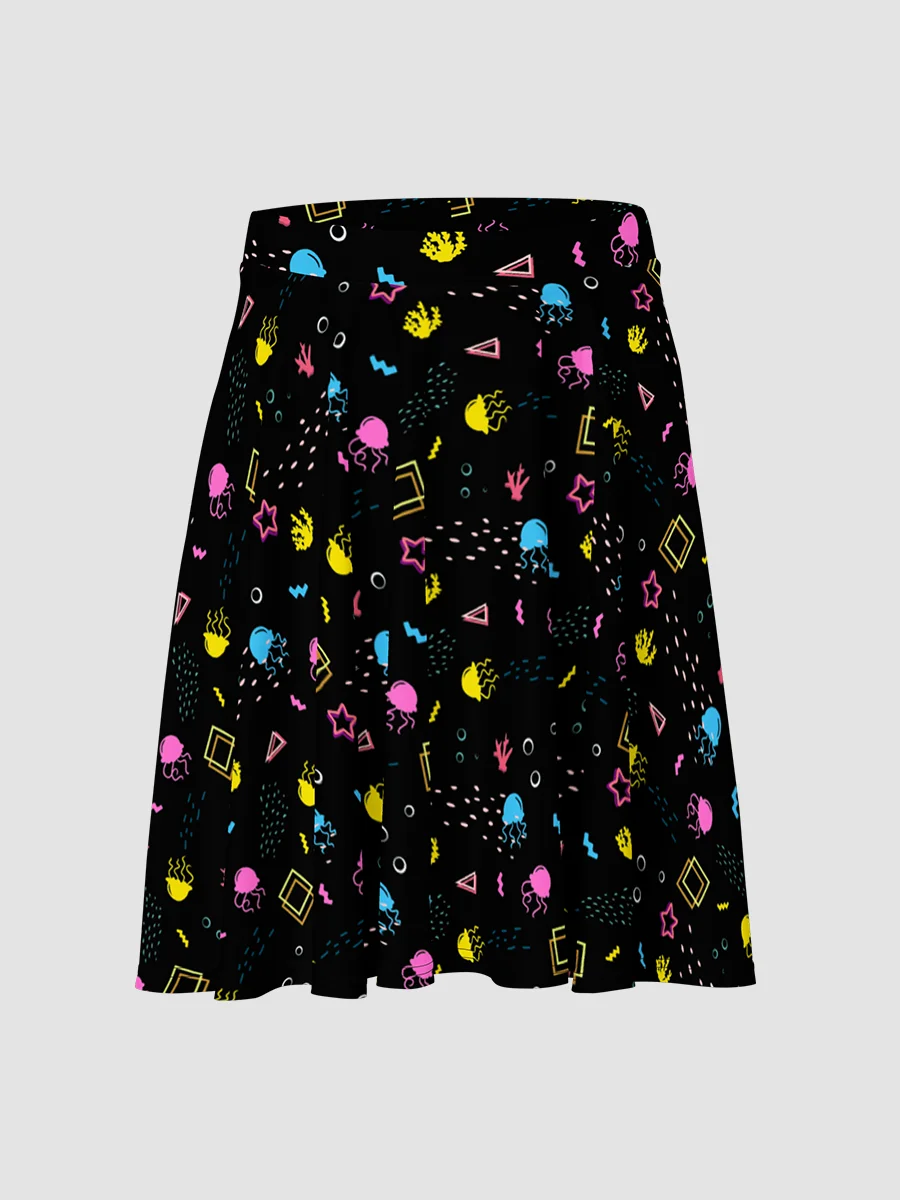 Shifty Seas dark pattern skater skirt product image (2)