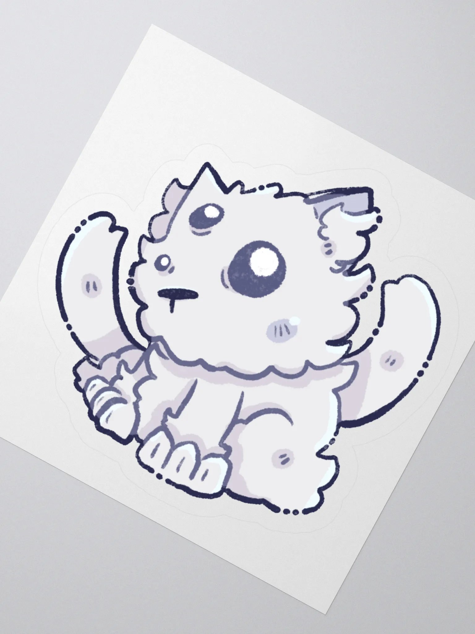 Side-Eye Noodle Sticker product image (1)