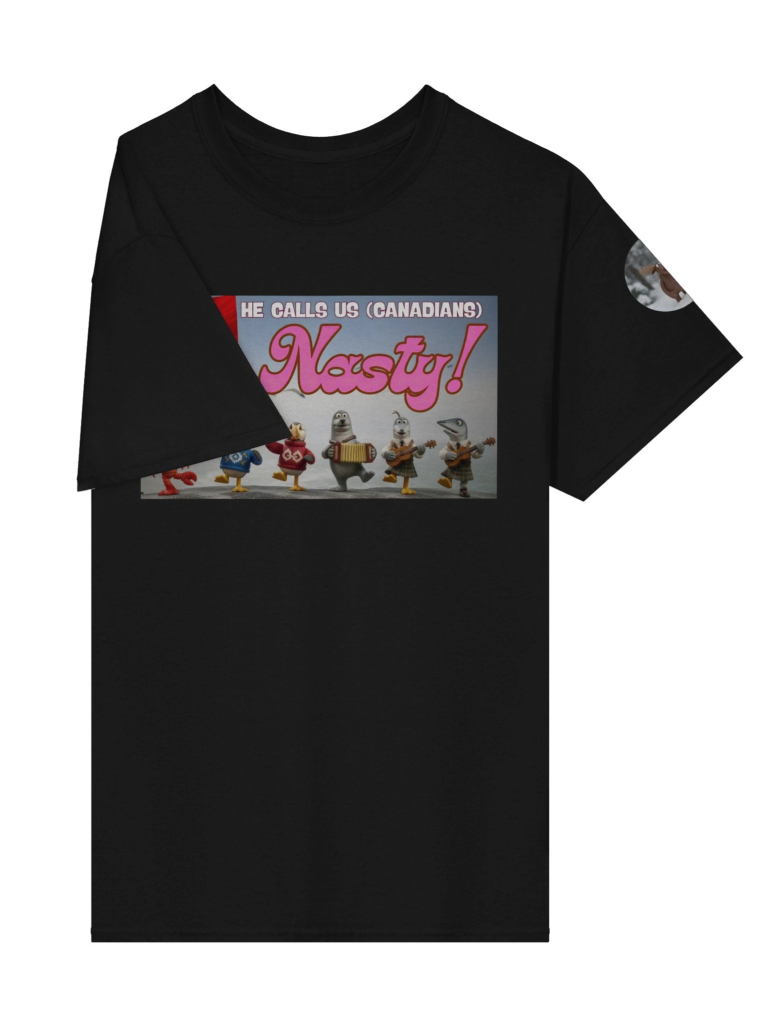 I'm a Proud, Nasty, Canadian | Essential Character Tee product image (4)