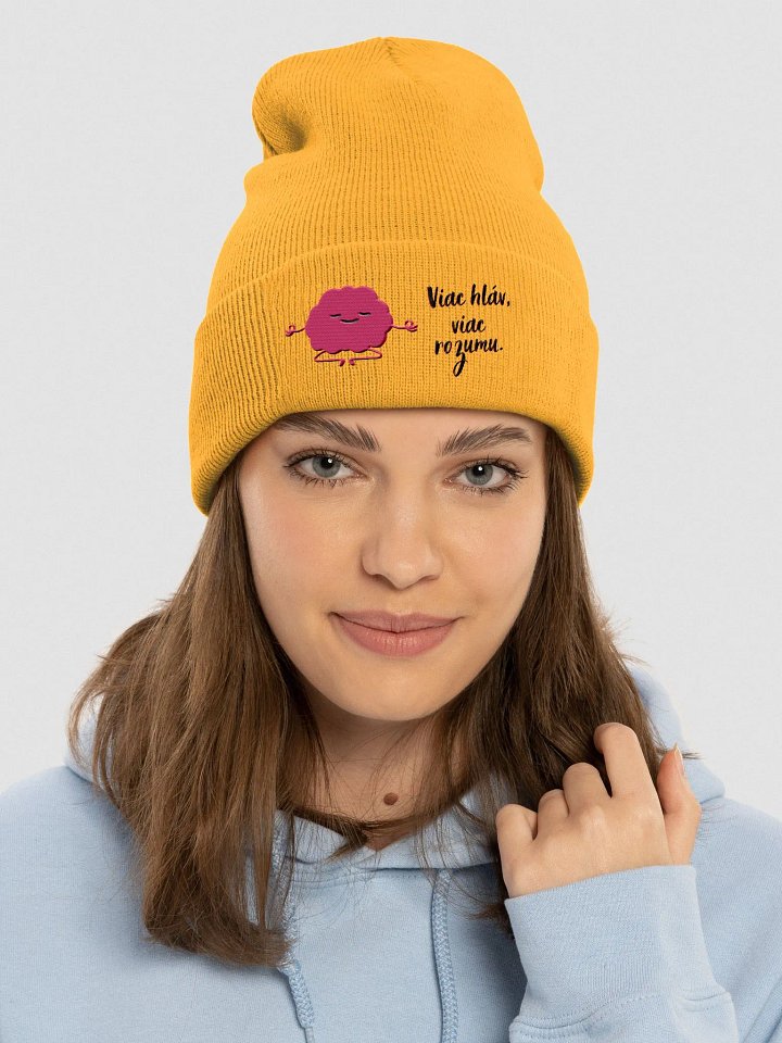 Dámska čiapka "Viac hláv, viac rozumu." product image (1)