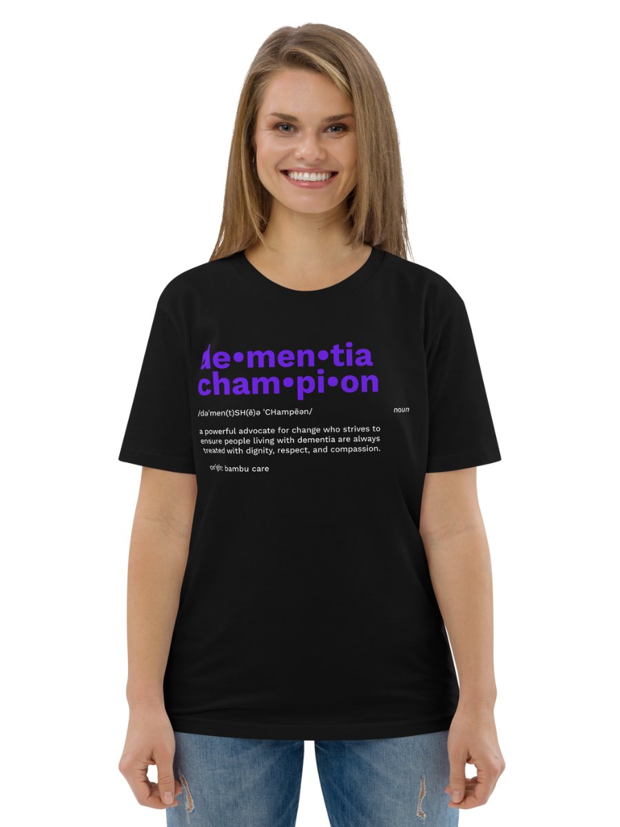 Dementia Champion T-Shirt - Black product image (3)