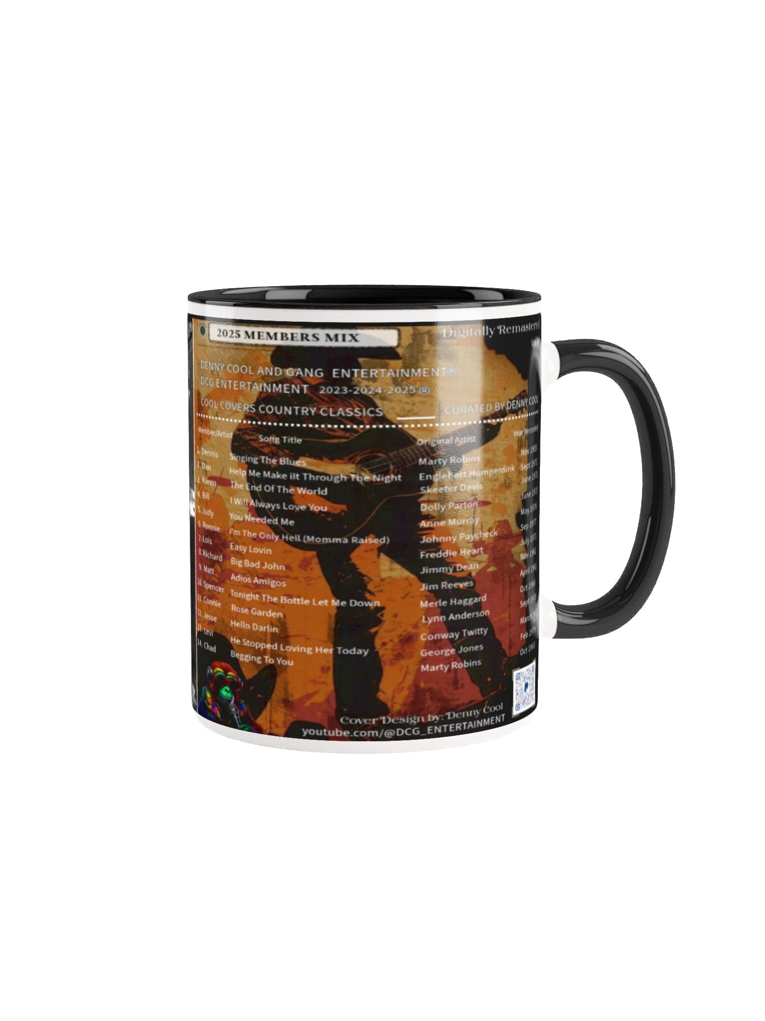 Cool Covers Country Classics members Album Mug product image (4)