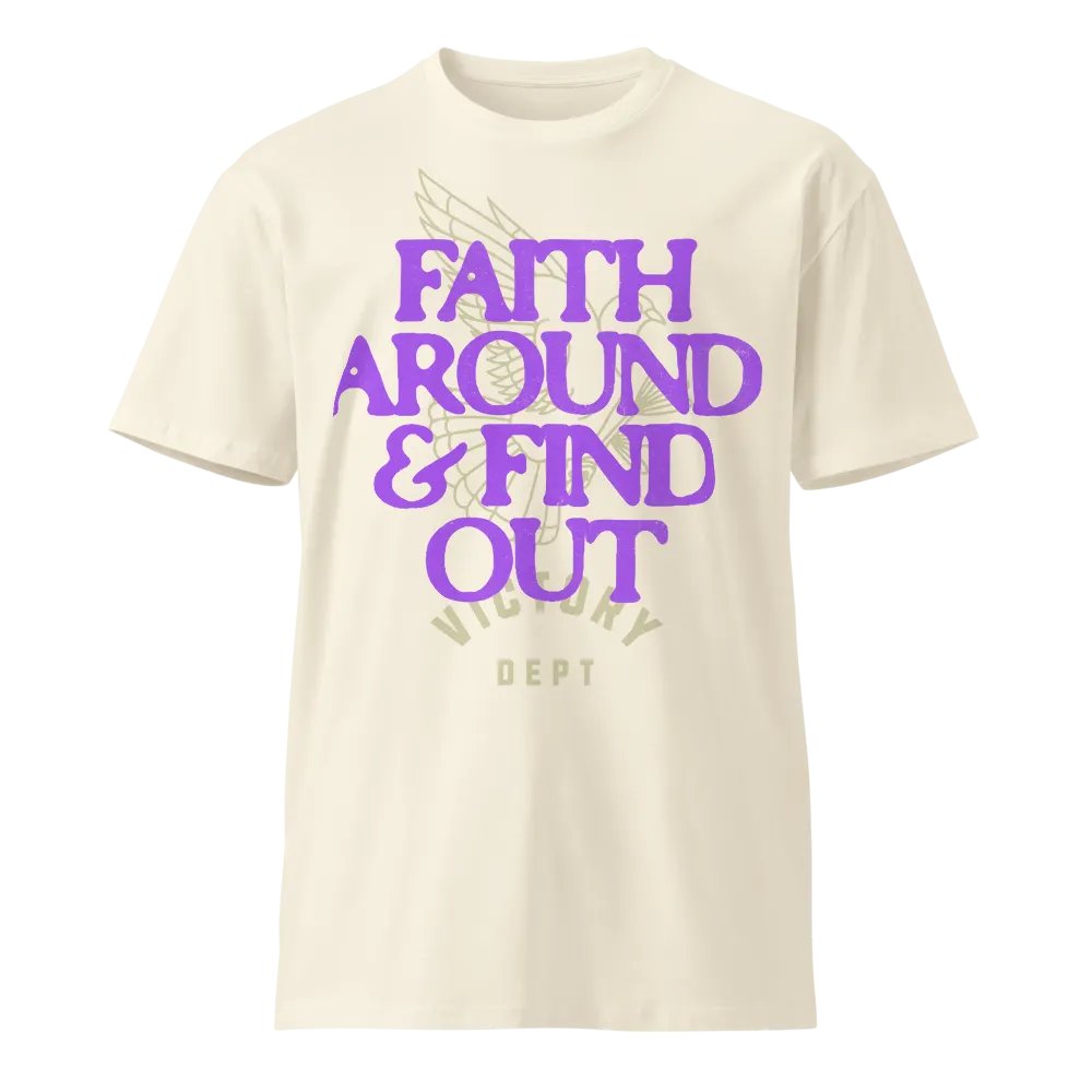Faith Around & Find Out (Natural) product image (2)