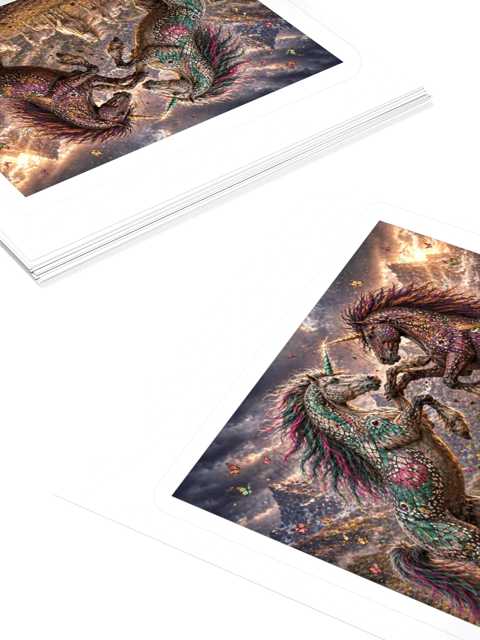 Battle of the Jeweled Unicorns Sticker product image (4)