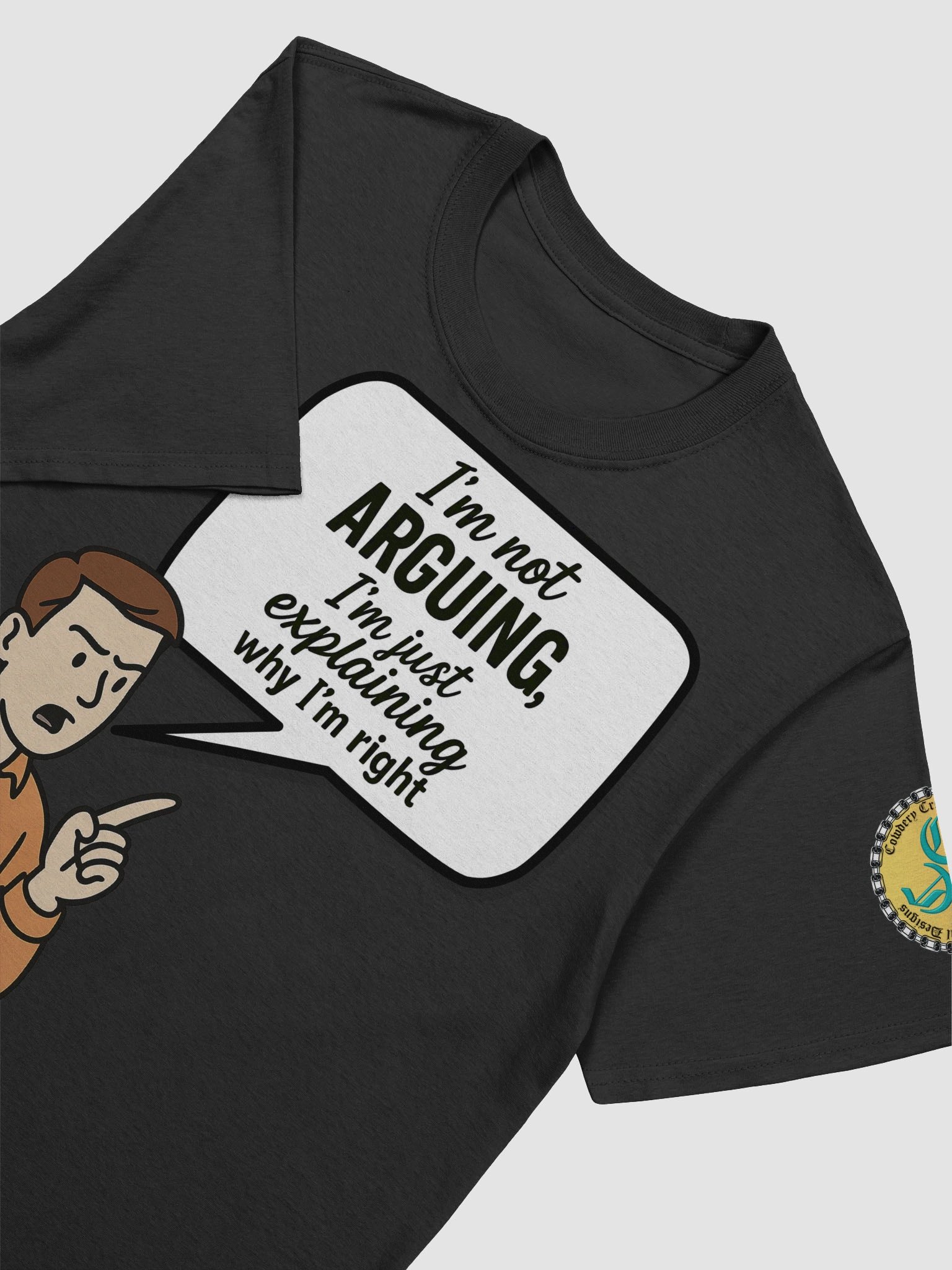 I'm not Arguing (Male) Gildan Unisex Softstyle T-Shirt Dark Colors product image (91)