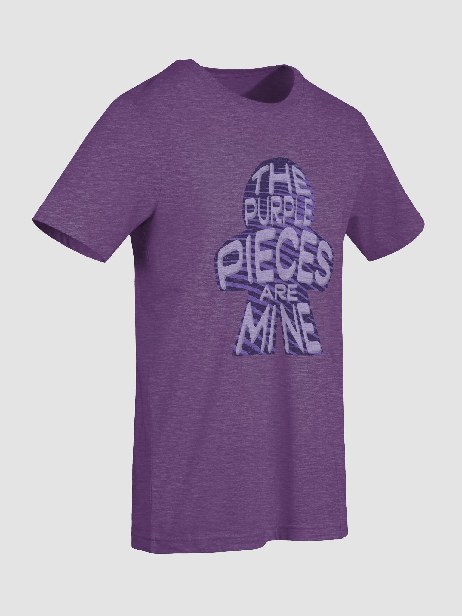 Purple Meeple T-Shirt product image (9)
