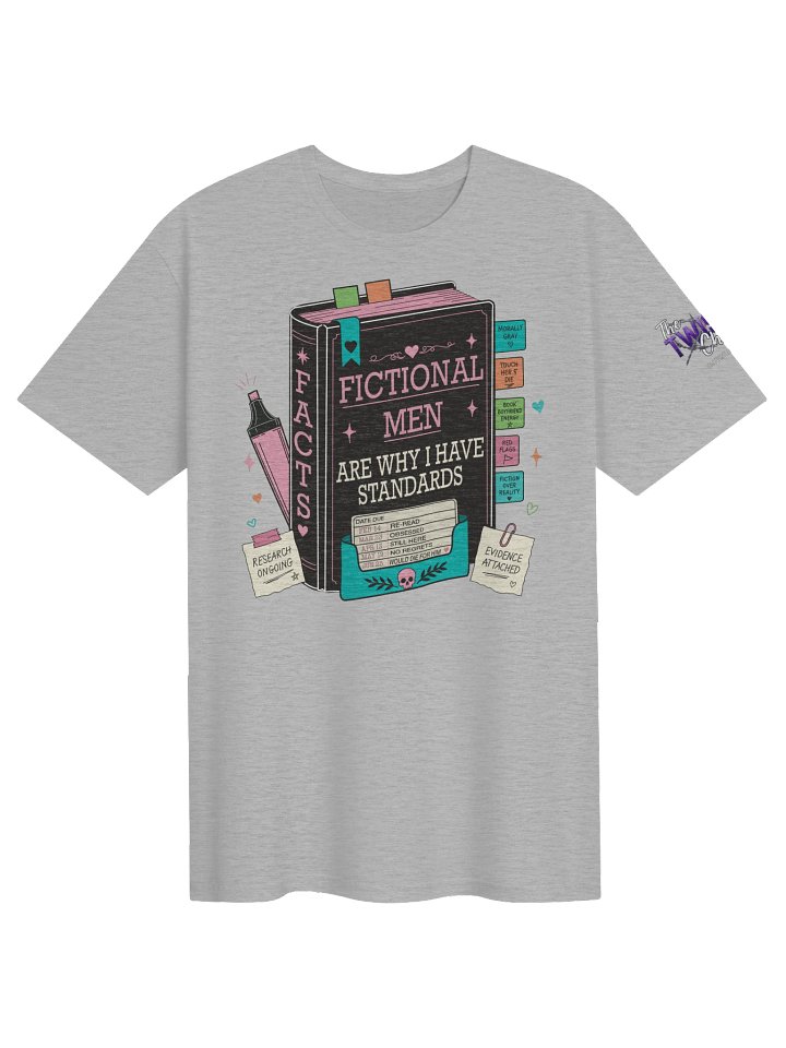 Fictional Men (Unisex Soft Tee) product image (1)