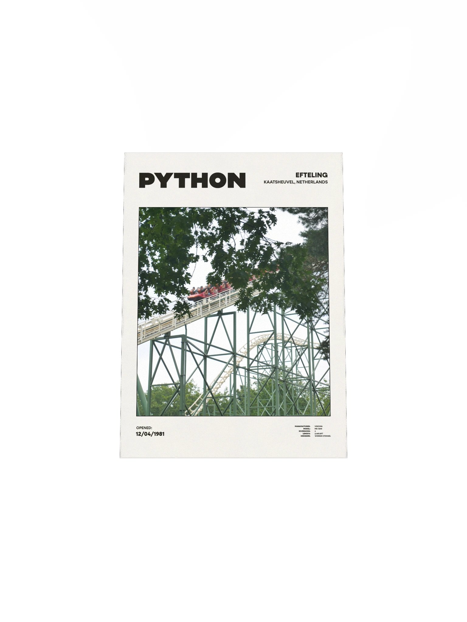 Python Premium Poster product image (4)