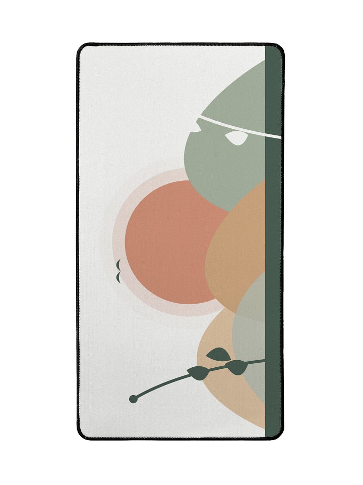 Large Boho Botanical Desk Mat | 31.5" x 15.5" XL Mouse Pad product image (2)