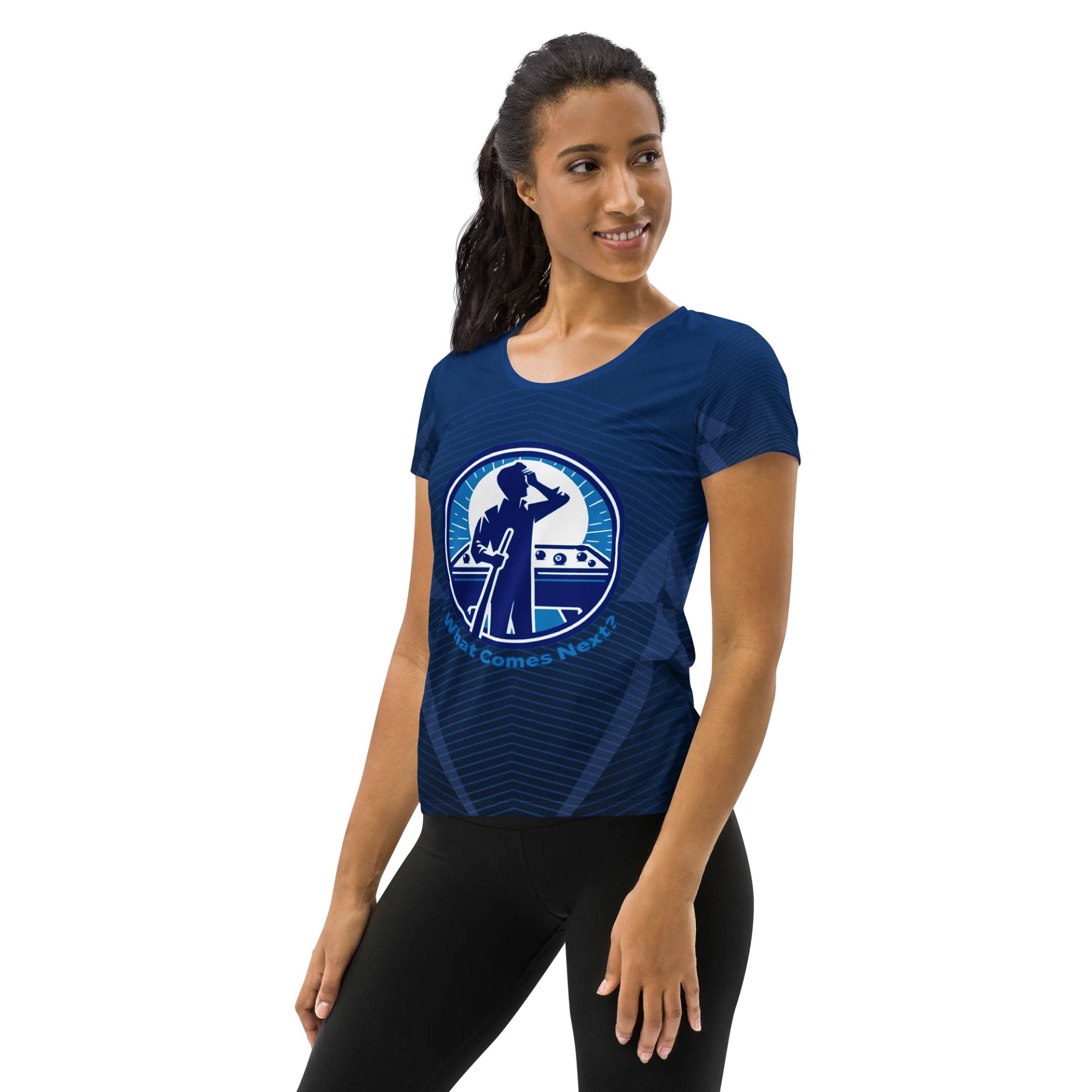 WCN Logo All-Over Print Athletic Tee product image (3)