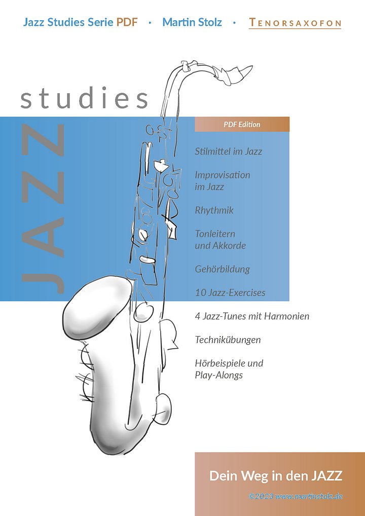 Jazz Studies Tenorsaxofon (deutsche Version) product image (1)