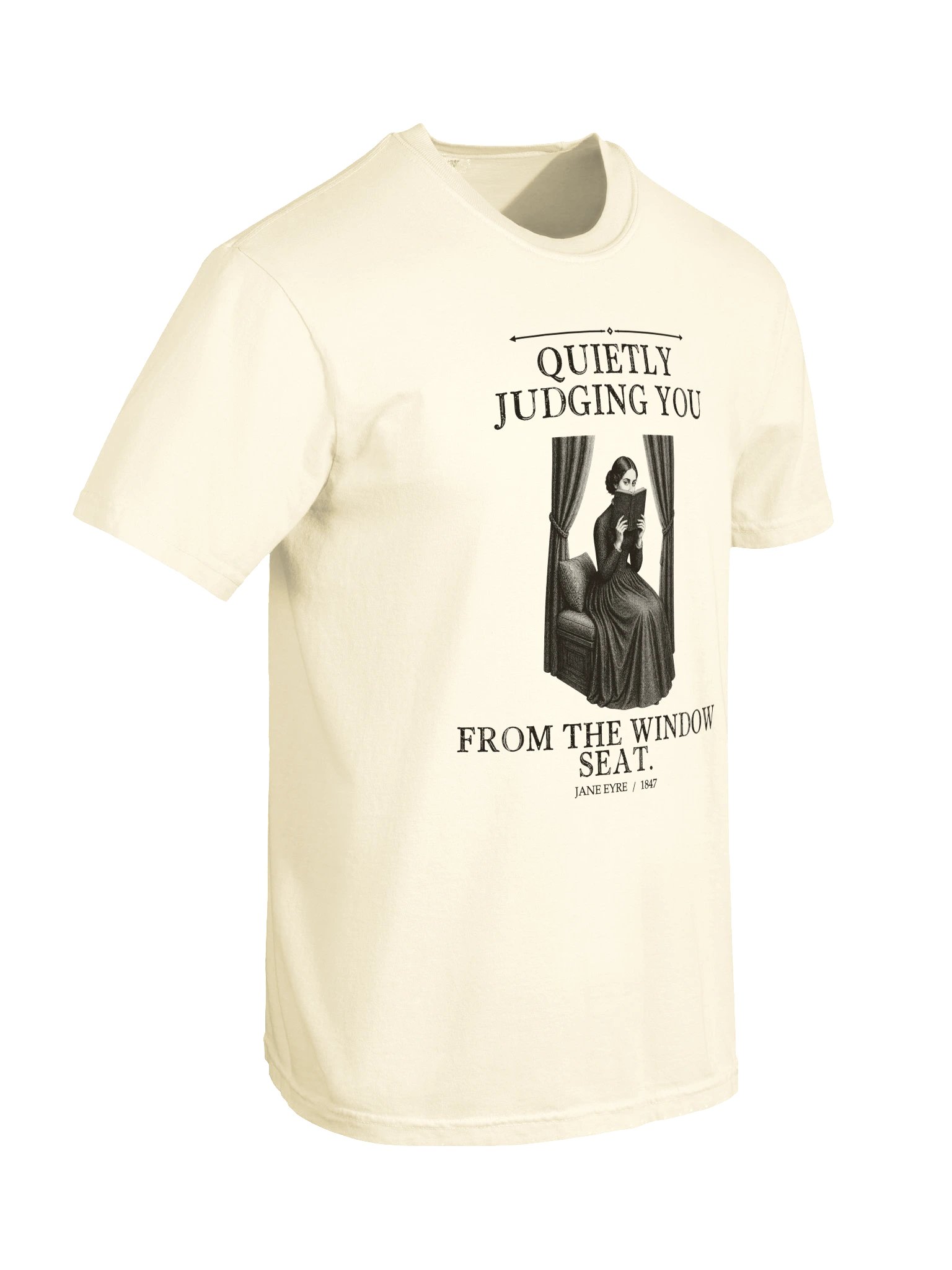 Window Seat Judgment -- Jane Eyre Tee (Light) product image (21)
