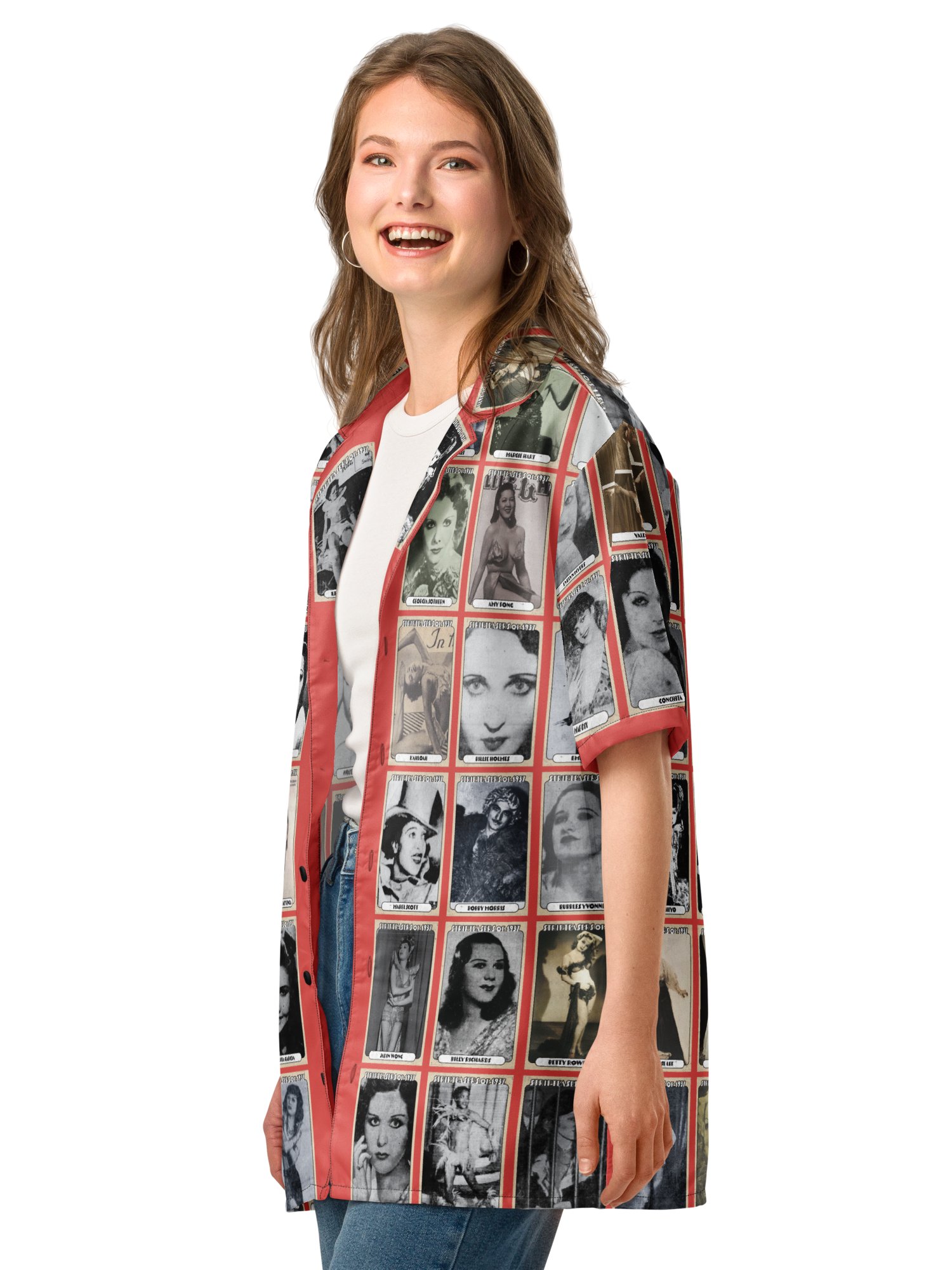 Stripteasers Un-buttondown Short-Sleeved Shirt product image (8)