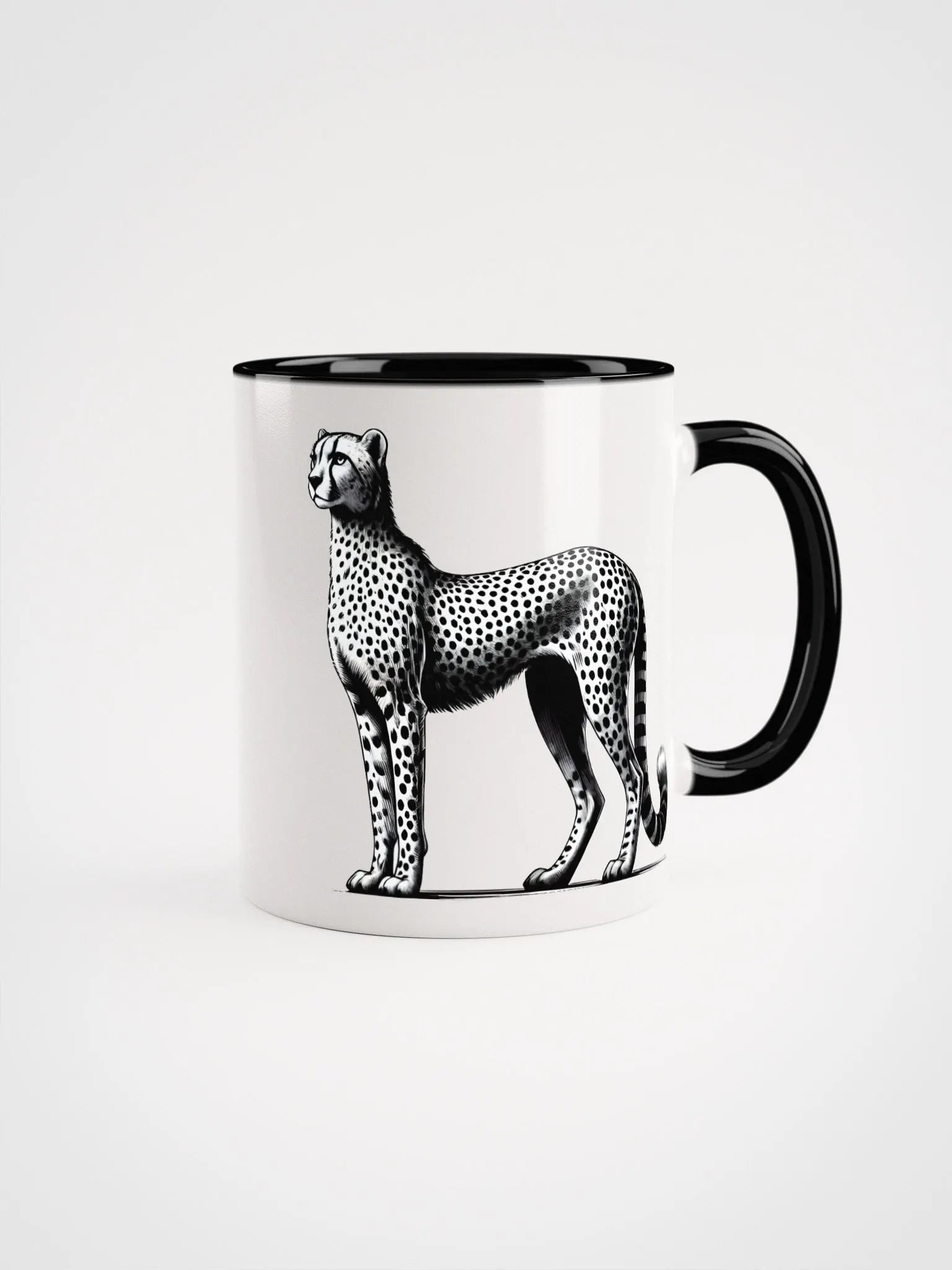 Sleek Spotted Cheetah Elegance Mug product image (1)