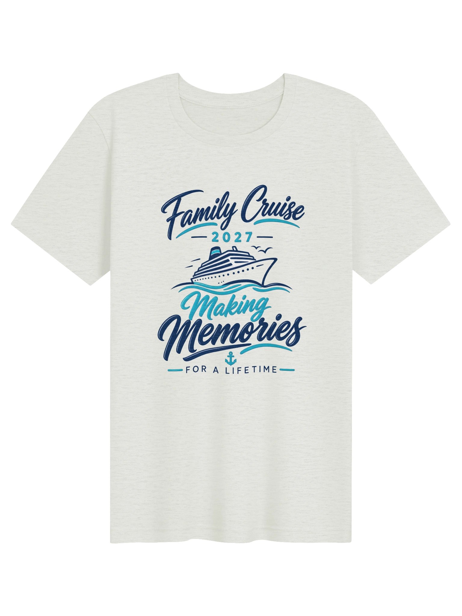 Family Cruise 2027 T-Shirt | Making Memories Family Vacation Tee product image (1)