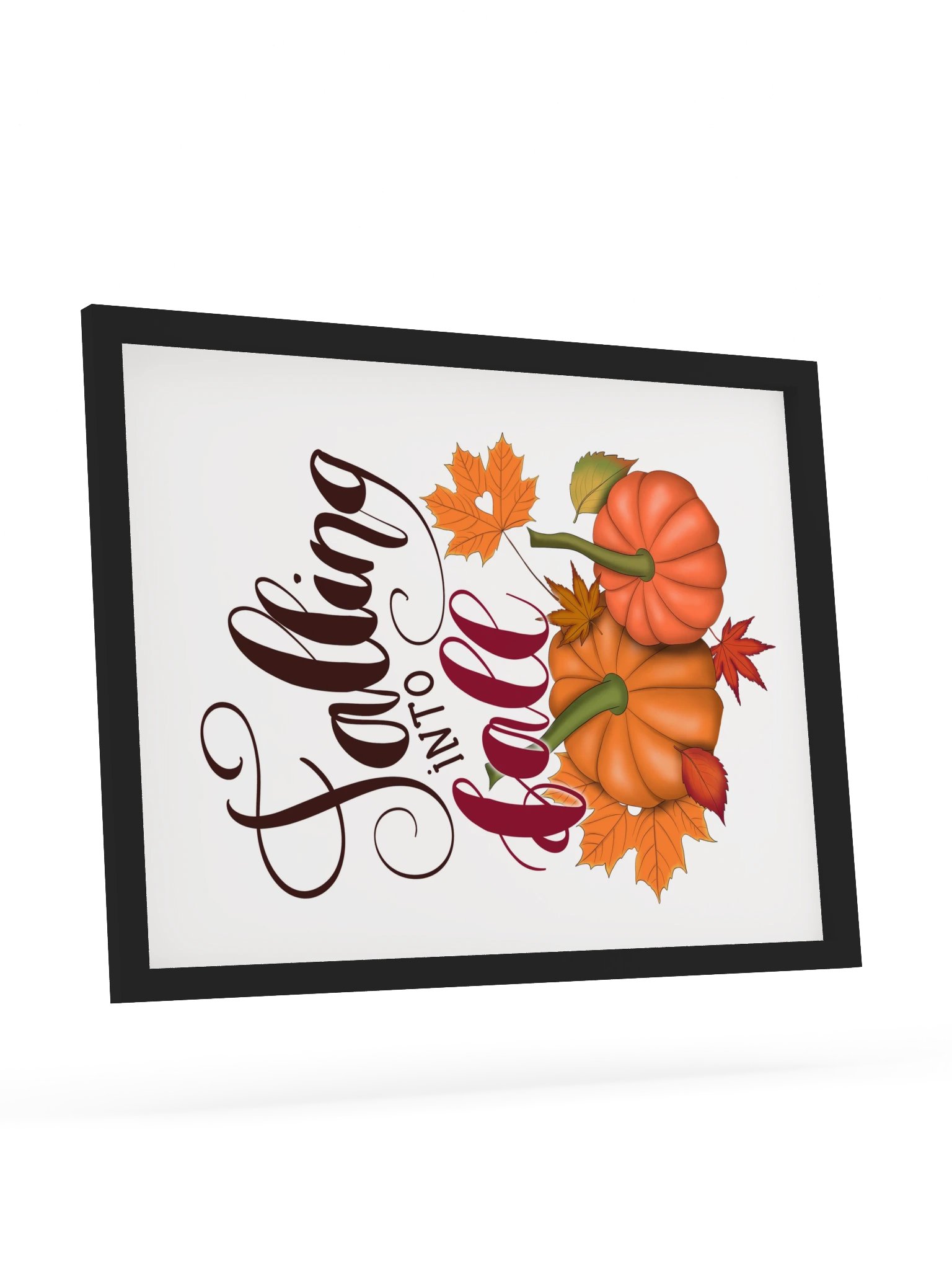 Peace Within Falling Into Fall Framed Poster product image (25)