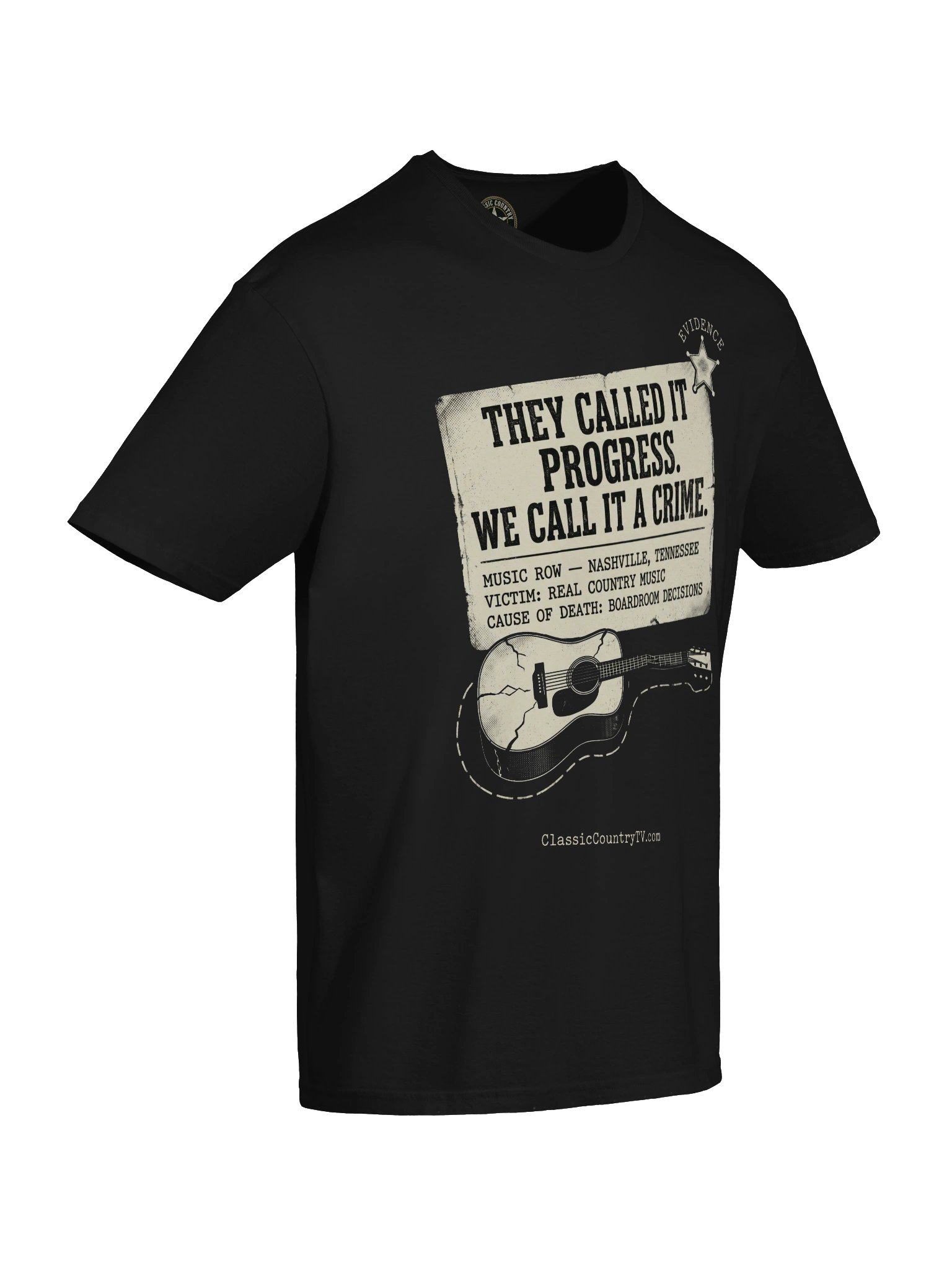 They Called It Progress. We Call It a Crime. — Classic Country Music Tee product image (10)