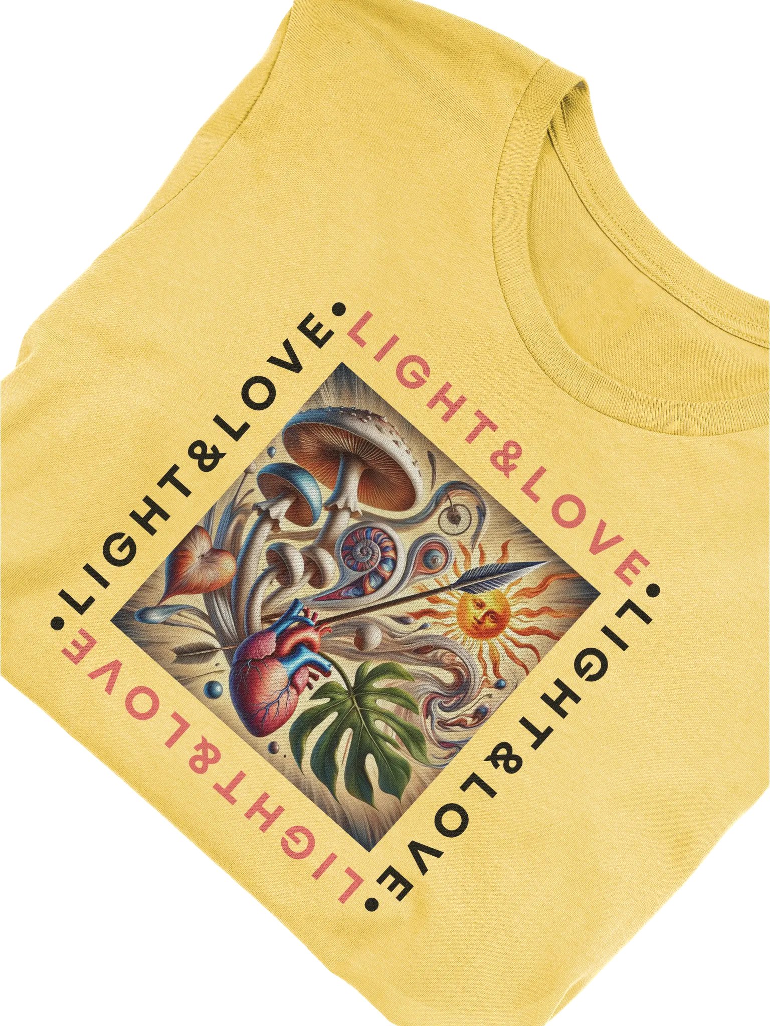 Light & Love Tee: Stay Calm and Salvador Dalí On product image (91)