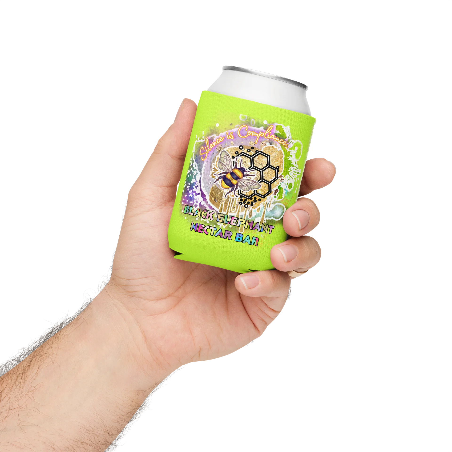 Silence is Compliance Insulated Can Sleeve product image (3)